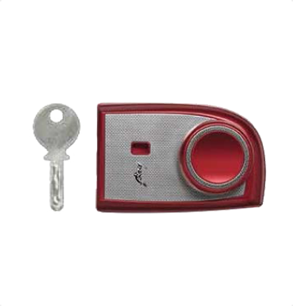 Godrej Astro Ruby Red 1Ck Rim Locks